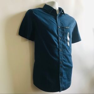 Calvin Klein Button Up Short Sleeve Shirt